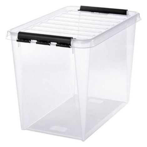 Bac Rangement 61l Transparent Smartstore Rangement Polyvalent Grande Capacité Transparent - Générique