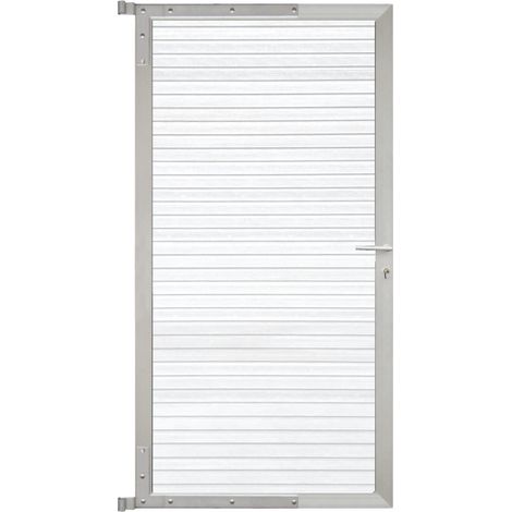 WAREN-Tor-Komplettset 90 x 173 cm, Füllung white