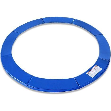 Coussin de Protection pour Trampoline Ø366cm Protection des Bords Ressort Anti-UV Indéchirable PVC PE Protection des Bords Pièces de Rechange pour Trampoline, bleu/coloré (1/4)