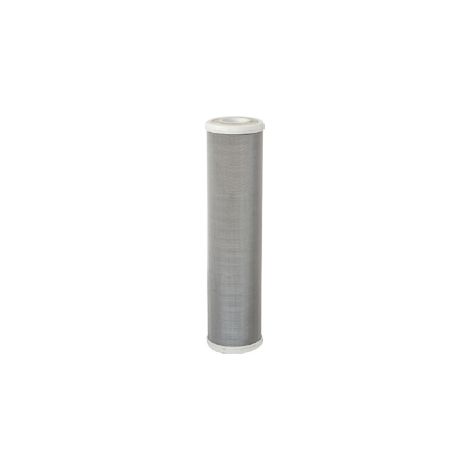Cartouche filtrante inox 10" – Filtration 60 microns – Réutilisable – Résistance accrue aux lavages fréquents – Euroacque