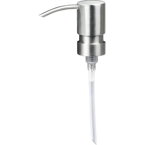 Pompe doseuse LOFT en métal, pour distributeur de savon en acier inoxydable (1/2)