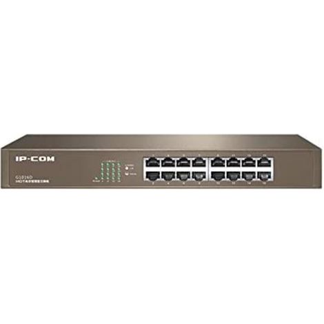 IP-COM Networks G1016D switch No administrado L2 Gigabit Ethernet (10/100/1000) 1U Bronce (1/3)