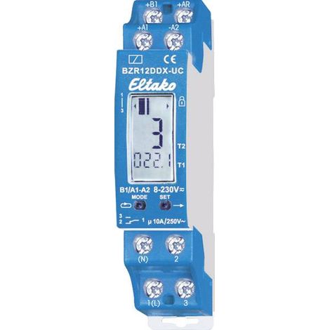 Eltako BZR12DDX-UC Compteur d'heures de fonctionnement (1/4)