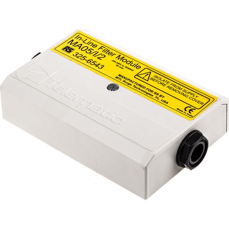 Filtre RFI RS PRO, 5A max, monophasé , 240 V c.a. max, Montage mural ( Prix pour 1 ) (1/2)