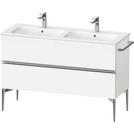 Duravit Sivida Waschtischunterbau, 2 Schubkästen, Griffleiste (1/5)