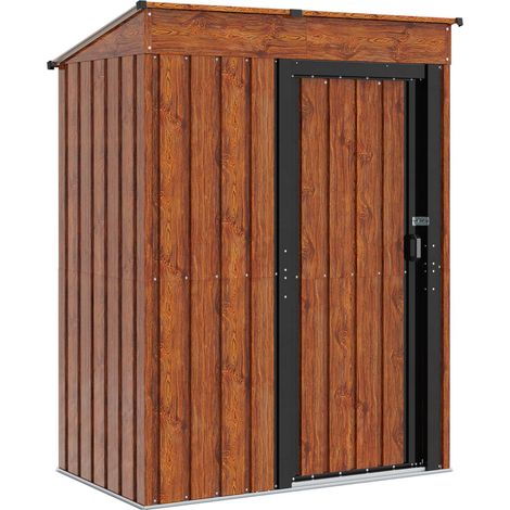 Maison Exclusive - Cobertizos de jardín Marrón 137 x 81 x 180 cm