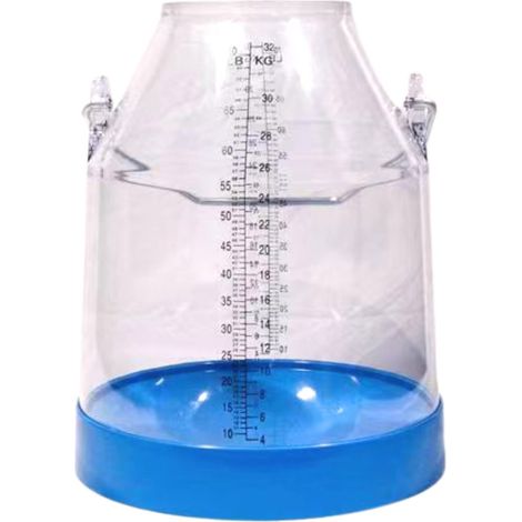 Seau à lait gradué en polycarbonate 32 L UKAL (1/4)