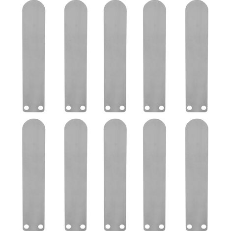 10 Stück Ventilplatten aus Gusseisen in Zungenform für Luftkompressoren – Ansaug- und Auslasszubehör (1/5)