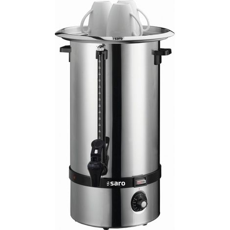 Glühweinkocher, Heißwasserspender, Glühweinwärmer, Glühweinautomat - HOT DRINK, 19 Liter für perfekten Genuss heißer Getränke