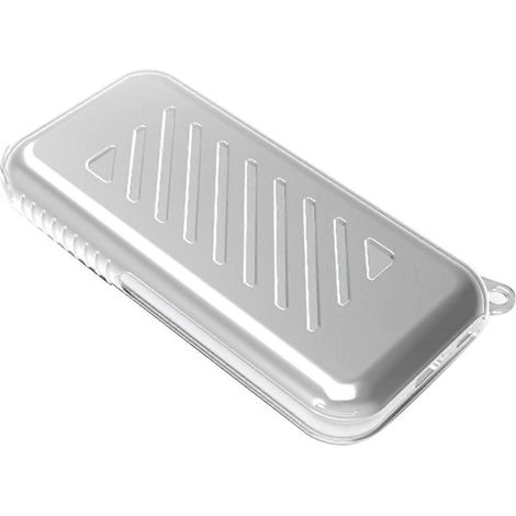Pour étui de protection de batterie en TPU souple transparent --- (1/5)