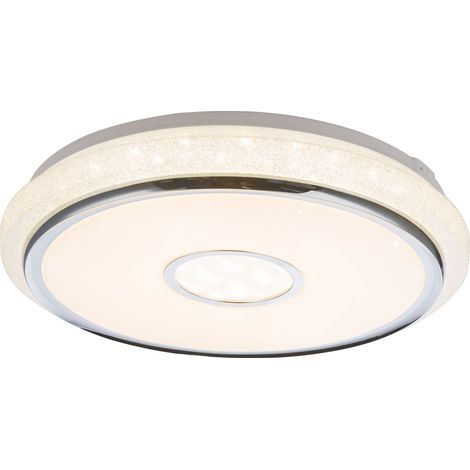 Globo - plafón - Dani - blanco - plástico - Ø 50cm - LED - (1/5)