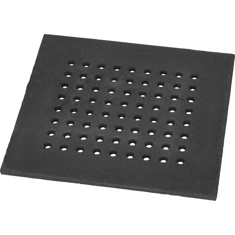 KOTARBAU® Grille Cheminée - Fonte - 38 x 35 cm - Noir - Grille De Décendrage - Robuste - Résistante à la Chaleur - Facile à Nettoyer (1/5)