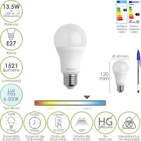 LED Lampe Maurer E27 13 5 Watt 6500 Kelvin