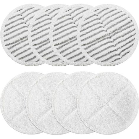 Lingettes de nettoyage BeiLan Spinwave pour balais Bissell Spinwave 2039A et 2124, tampons de nettoyage doux de rechange (lot de 8) (1/5)