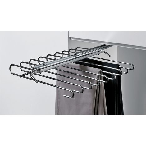 HETTICH Hosenhalter einarmig Stahl verchromt (1/3)