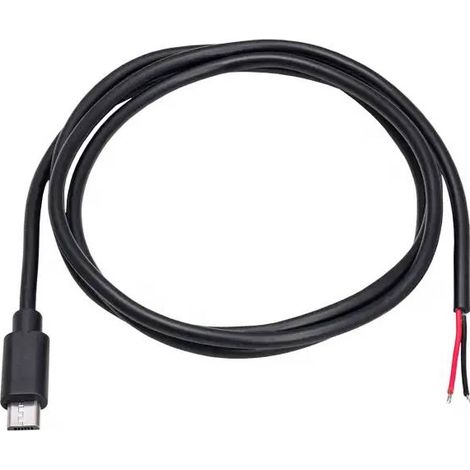 Akyga AK-SC-39 Câble adaptateur basse tension Micro USB mâle - extrémité(s) ouverte(s) 1 m 1 pc(s) (1/2)