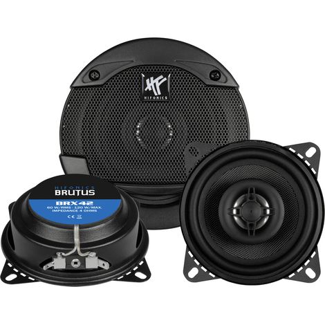 HiFonics BRX42 - Zwei-Wege-Lautsprecher, Durchmesser 100 mm, RMS-Leistung 60 Watt (1/5)