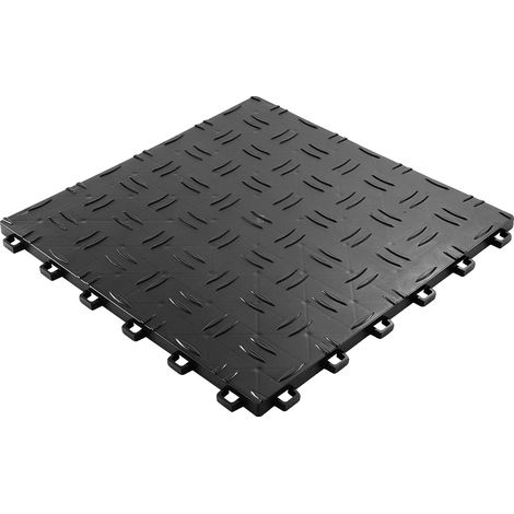 Carreaux de sol de garage, capacité de charge de 2500 kg, design étanche (1/2)