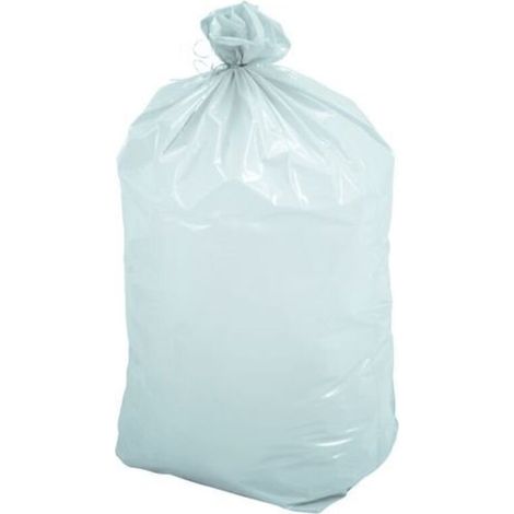 Sac poubelle 110 litres tri sélectif neutre - carton de 200 - Maxiburo