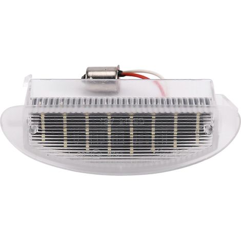 Éclairage de plaque d'immatriculation compatible avec les véhicules Clio MK2 (1998-2006) et Twingo (1993-2007). (1/5)