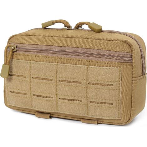 Pochette administrative horizontale, sac à outils EDC multi-usages découpé au laser (1/5)