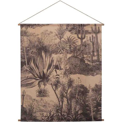 Lienzo pergamino de lino impreso 124x145x2,5 (1/4)