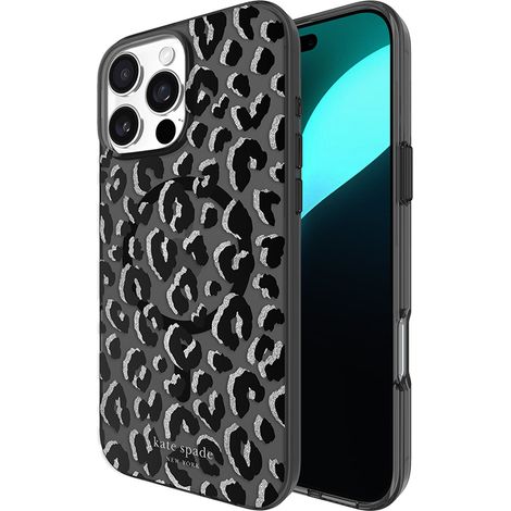 Kate Spade New York MagSafe Schutzhülle - iPhone 16 Pro Max (City Leopard) (1/5)