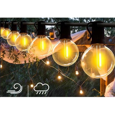 10 m lange USB-Solar-Lichterkette (1/4)