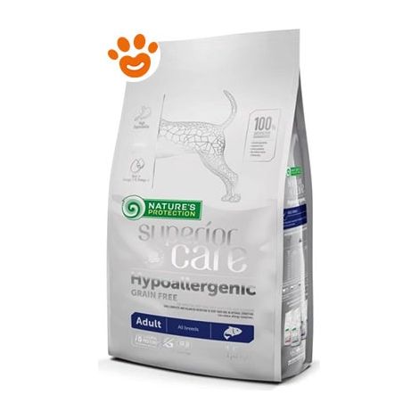 Natures Protection Dog Superior Care Hypoallergenic Salmone - Sacco 10 Kg - Cibo Secco Cani