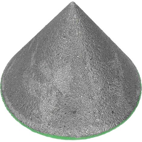 Fraise à biseau diamantée verte M14, facile à utiliser, angle de base de 60°, pour le polissage et le façonnage, 50 mm / 2 pouces (1/5)