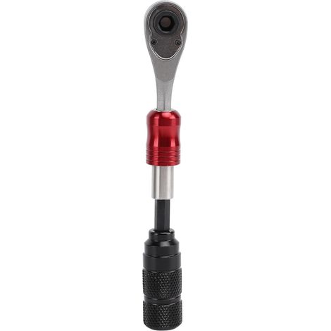 Jeu de Clés à Cliquet, Kit D'outils Douille Multifonctionnel avec Poignée Antidérapante et Tige D'extension pour la Réparation Voiture L'entretien Maison - (1/5)