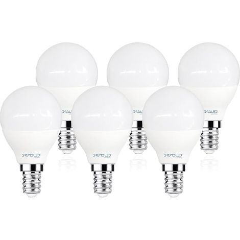 E14 LED Bulb 4W Lumen Neutral White E14 Edison Screw Cap G45 P45 Mini Globe LED Lamp (1/3)