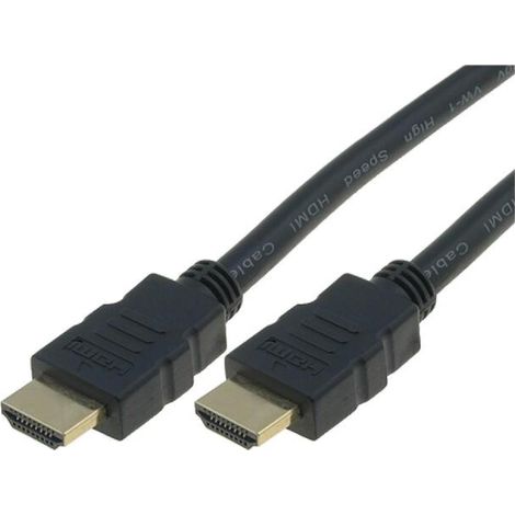 Cable HDMI 1.4 male des deux cotes 3m noir