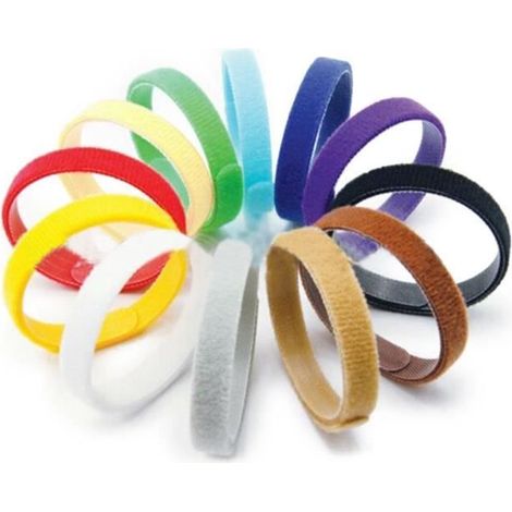 Collier ID d'Identification - SODIAL - Lot de 12 - 12 Couleurs - Ajustable - Pour Chiots et Chatons (1/4)
