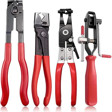 Kit of 4 Hose Clamp Pliers for Hose Clamp (1/5)
