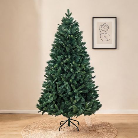 Sapin de Noël pliable en plastique 102 x 102 x 180 cm (1/5)
