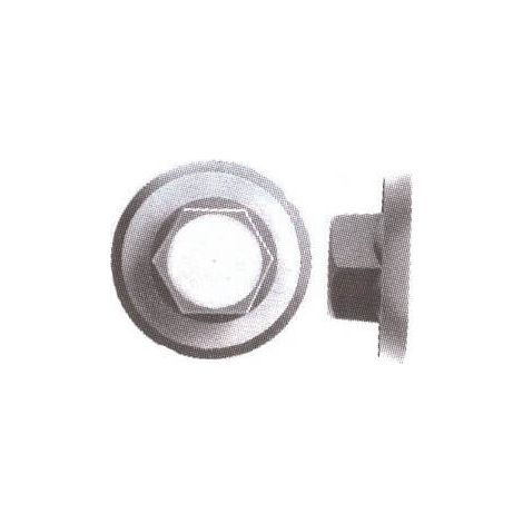 CAPPUCCIO PVC B/GRIGIO P/VITI MM.6