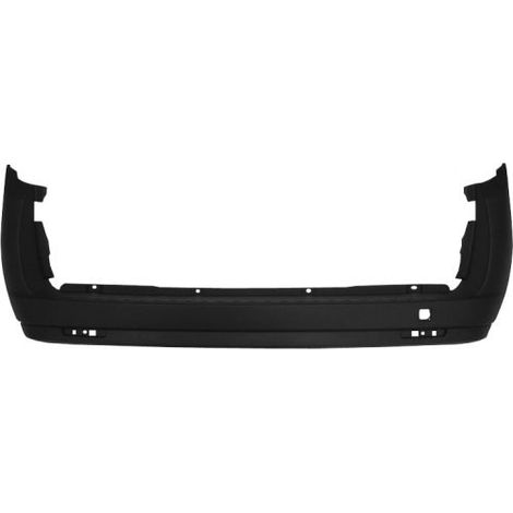 PARAURTI POSTERIORE NERO PORTA BATTENTE CON TAPPO GANCIO TRAINO - FIAT - Doblo 2009 - 735497862 - 735497863 - 1404479 - 95513286