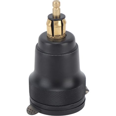 Kfz-Ladegerät mit LED-Voltmeter und Druckknopfschalter, Dual-QC-3.0-Schnellladegerät für Series 1, 2 und 3 mit europäischem Stecker, blau (1/5)