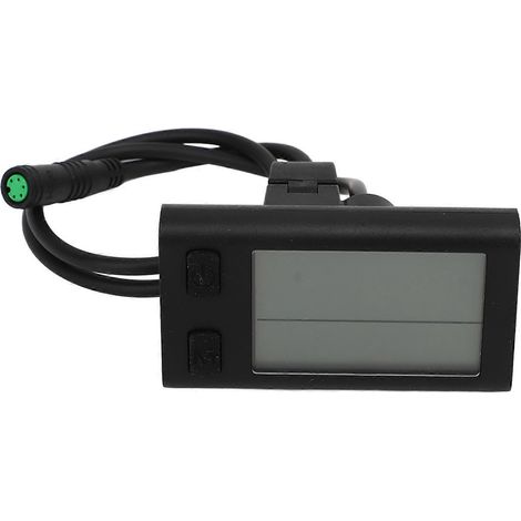 Bordcomputer für Elektrofahrräder mit LCD-Bildschirm, Geschwindigkeitsanzeige, Kilometerzähler und Bedienfeld (24 V, 36 V, 48 V) (1/5)