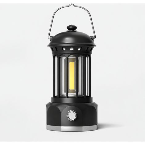 Veilleuse Colonne Romaine Lampe Chevet L800BR noir grand modèle modèle rechargeable 11 × 11 × 22 cm 490 g – Livraison gratuite