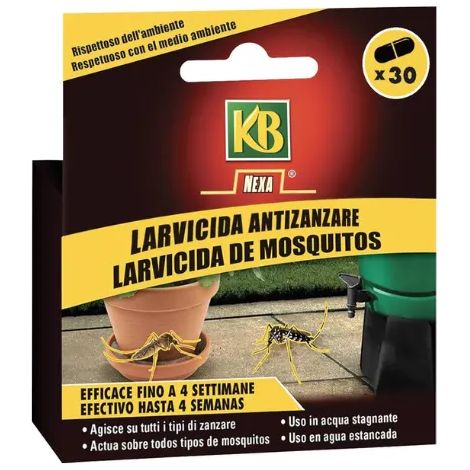KB Nexa Larvicida de Mosquitos 30 calsule