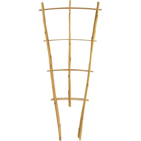 Rankgitter Bambus 33x12x85 cm Wandspalier