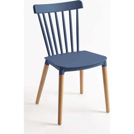 Sillas Comedor - Silla Leka - Azul Petróleo (1/5)