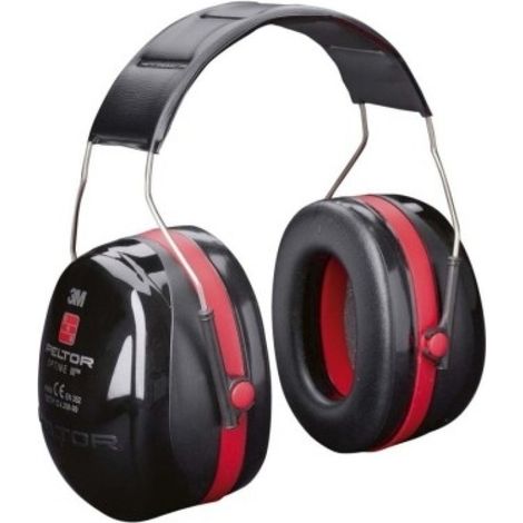 Protector audit antiruido neg/ro optime 3 diadema 3m