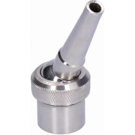 Buse d'arrosage réglable de 25 mm en acier inoxydable avec filetage interne G3/4, adaptée aux fontaines et jets d'eau. (1/5)