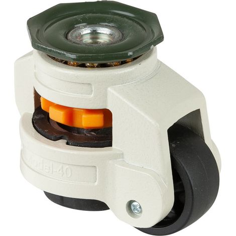 BS-R Heberolle PA Rad Gleitl Rückenl Innengew- M8 Tk/Rolle 50kg 4 Ro max 2x50kg (1/2)