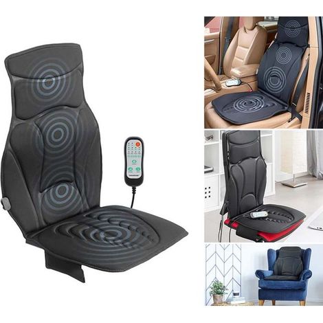 Siege Massant Chauffant pour Voiture Bureau