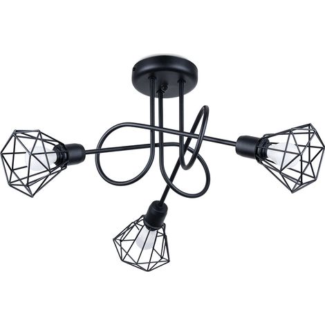 Lámpara de araña Artemis 3S negra (1/2)