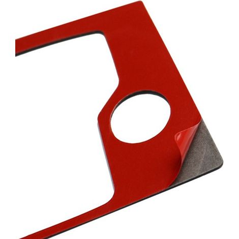 Interior decorative stickers for Mazda 3 Axela, carbon fiber multimedia frame B (1/5)